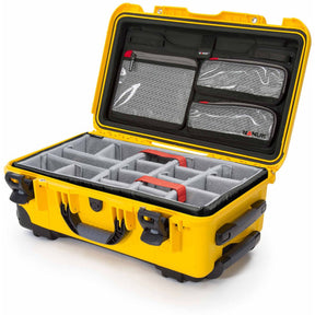 Nanuk Case w/ Lid Org./Divider Yellow Pro Photo Kit Case Interior 521x287x191mm