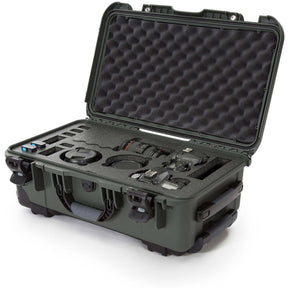 Nanuk Case w/ Foam For 2 Bodies DSLR Olive Interior 521x287x191mm