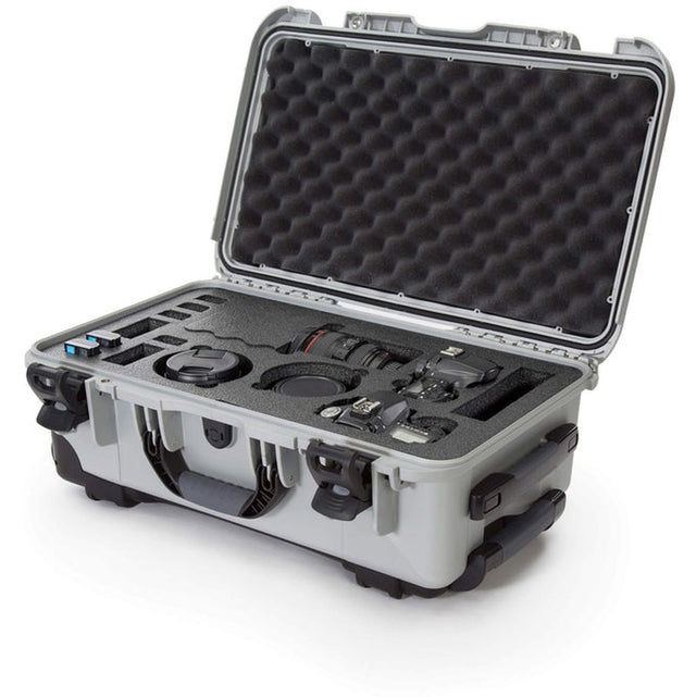 Nanuk Case w/ Foam For 2 Bodies DSLR Silver Interior 521x287x191mm