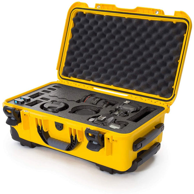 Nanuk Case w/ Foam For 2 Bodies DSLR Yellow Interior 521x287x191mm