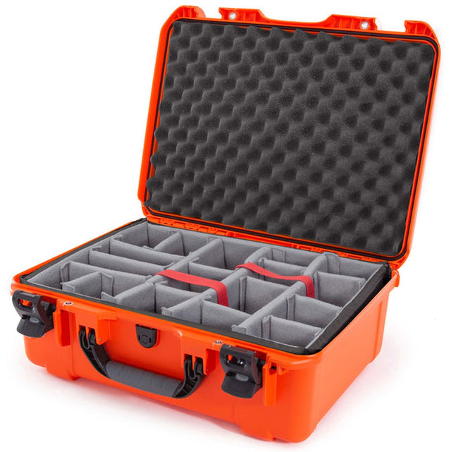 Nanuk Case w/ Padded Divider Orange Interior 508x356x203mm