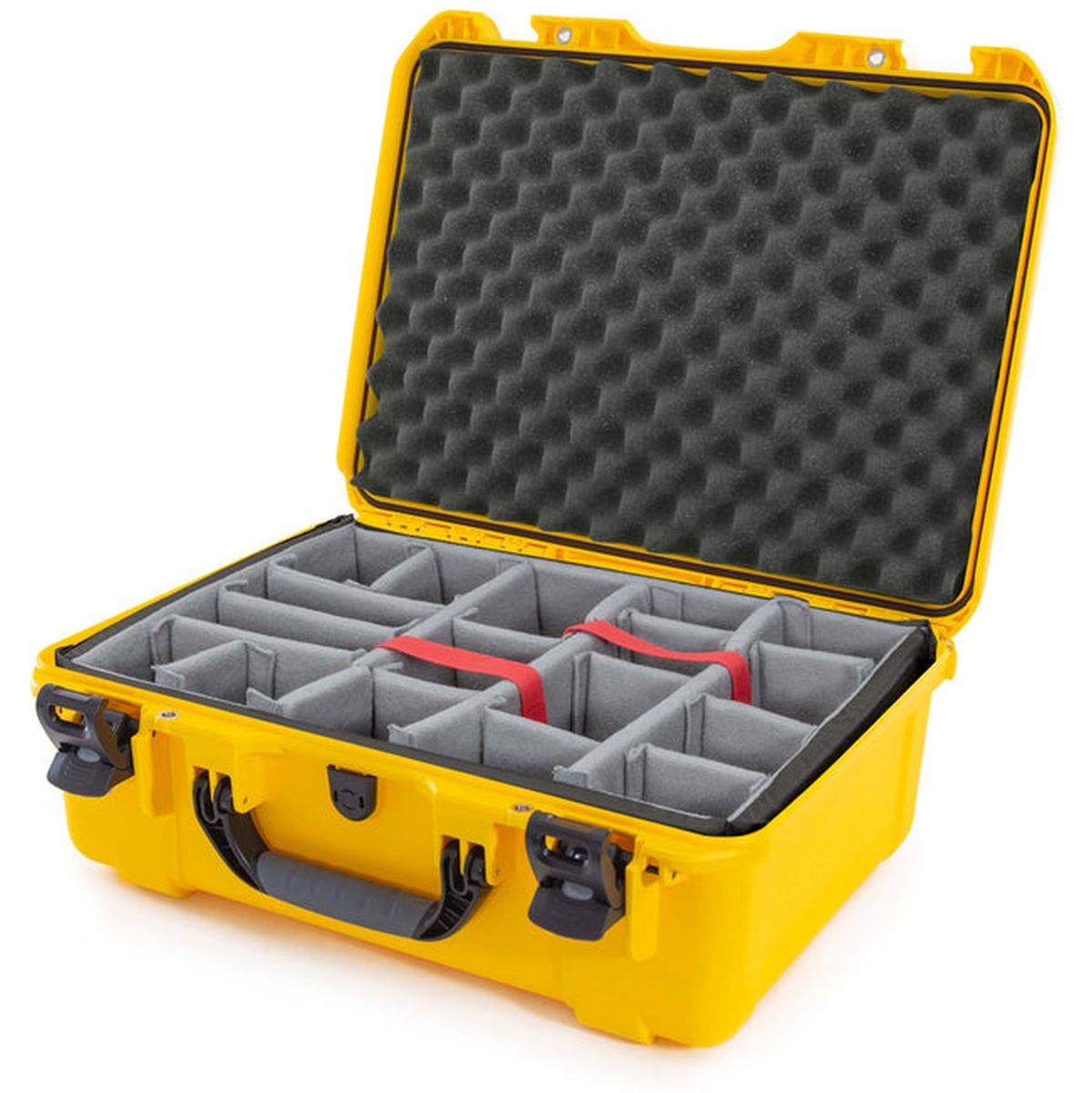 Nanuk Case w/ Padded Divider Yellow Interior 508x356x203mm