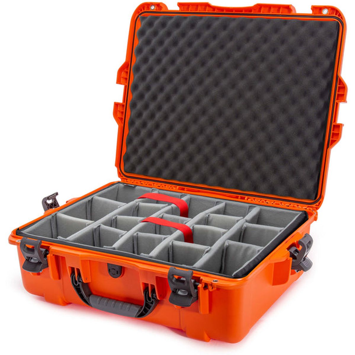 Nanuk Case w/ Padded Divider Orange Interior 559x432x208mm