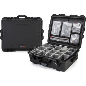 Nanuk Case w/ Lid Org./Divider Black Pro Photo Kit Case Interior 559x432x208mm
