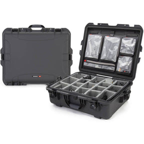 Nanuk Case w/ Lid Org./Divider Orange Pro Photo Kit Case Interior 559x432x208mm