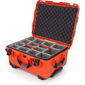 Nanuk Case w/ Padded Divider Orange Interior 521x389x257mm