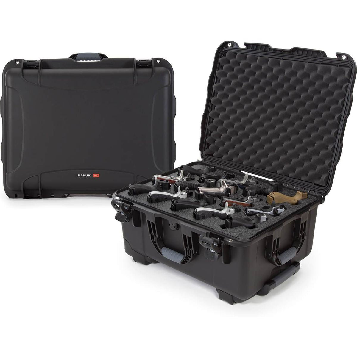 Nanuk Case w/ Foam Insert For 15UP Black Interior 521x389x257mm