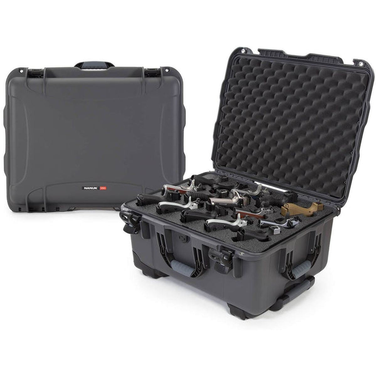 Nanuk Case w/ Foam Insert For 15UP Graphite Interior 521x389x257mm