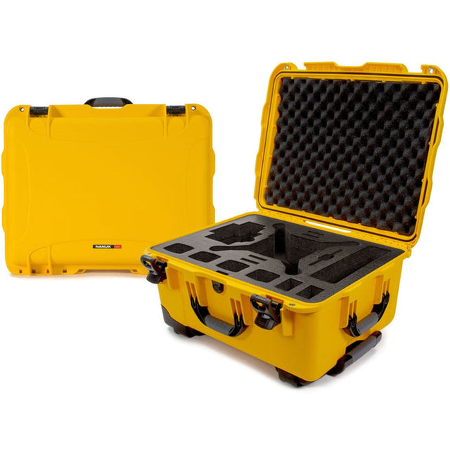 Nanuk Case w/ Foam Insert For DJI P4 RTK Yellow Interior 521x389x257mm