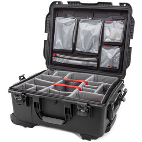 Nanuk Case w/ Lid Org. w/ Div Black Pro Photo Kit Case Interior 559x432x259mm