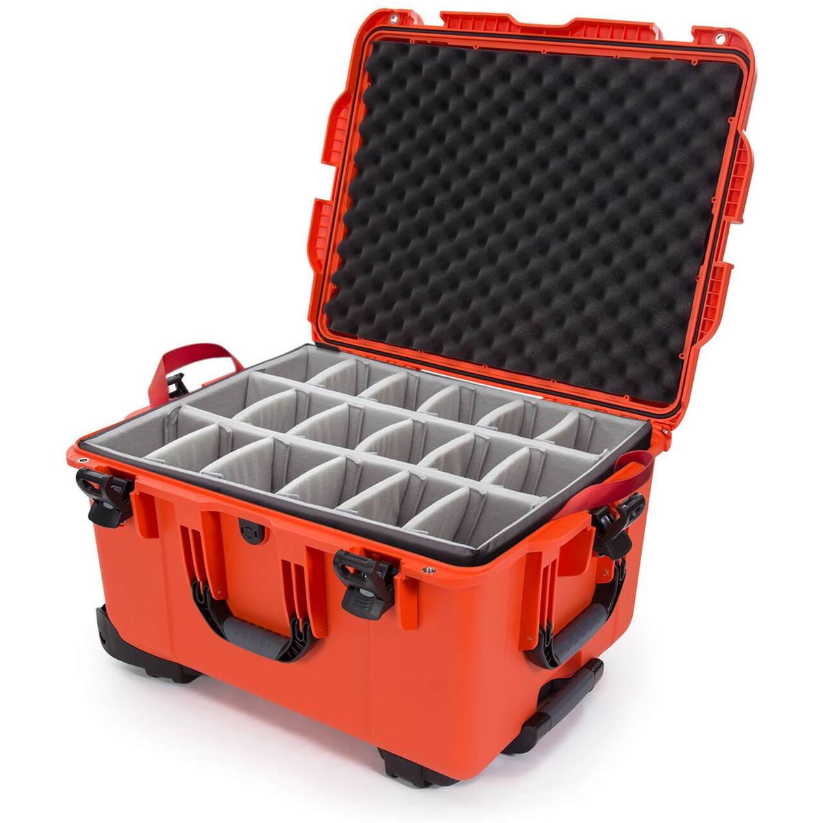 Nanuk Case w/ Padded Divider Orange Interior 559x432x328mm