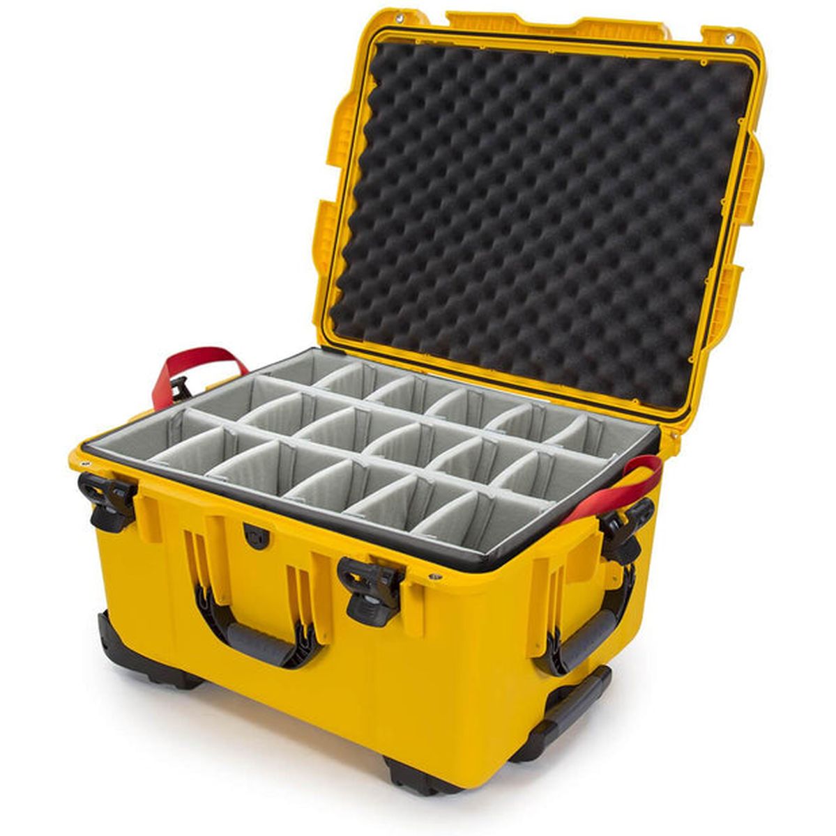 Nanuk Case w/ Padded Divider Yellow Interior 559x432x328mm