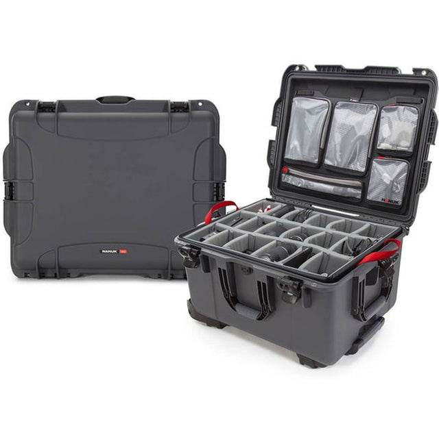 Nanuk Case w/ Lid Org. w/ Div Graphite Pro Photo Kit Case Interior 559x432x328mm