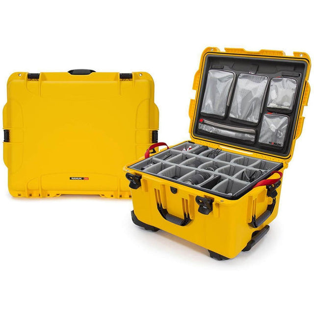 Nanuk Case w/ Lid Org. w/ Div Yellow Pro Photo Kit Case Interior 559x432x328mm