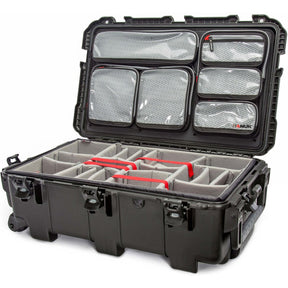 Nanuk 962 Case w/ Lid Org. w/ Divider Black Pro Photo Kit Case