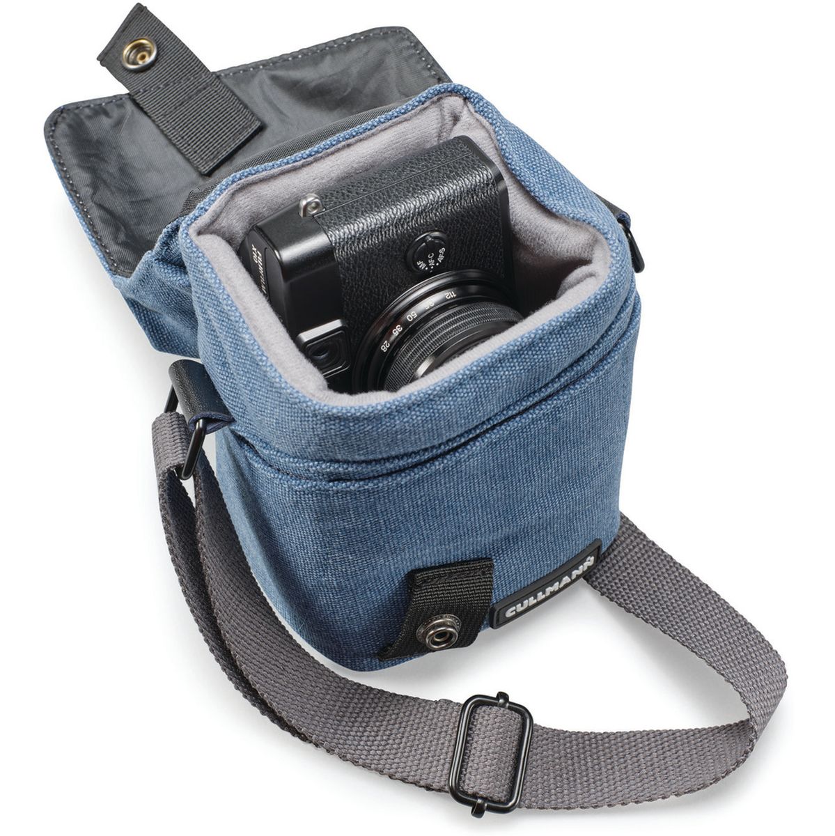 Cullmann Madrid Two Vario 200 Canvas Blue Camera Bag - image 2 of 2