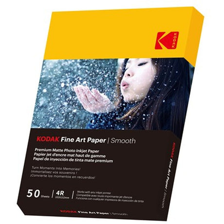 Kodak 50 Vellen Van 230G/m² Fotopapier Mat A6 Formaat