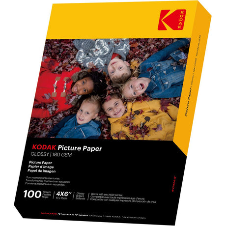 Kodak 100 Vellen Van 180G/m² Fotopapier Glans A6 Formaat - image 3 of 3
