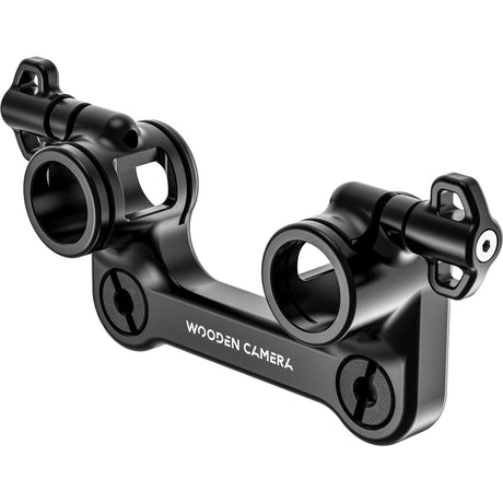 Wooden Camera A00375 Top Plate Dual Rod Clamp - Front