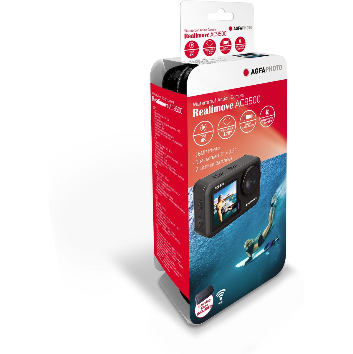 Agfa AgfaPhoto ActionCam 4k video. waterproof - image 4 of 5
