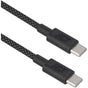 ACT USB 2.0 240W Charging/Data Cable USB-C To USB-C Black 1 Meter