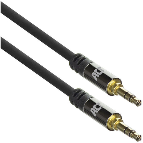 ACT 3 M HQ Stereo Audio Conn Cable 3.5 mm Jack Male - Male