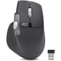 ACT Wireless Multi-Connect Mouse Bluetooth /USB Receiver Rechargeable 4800 DPI