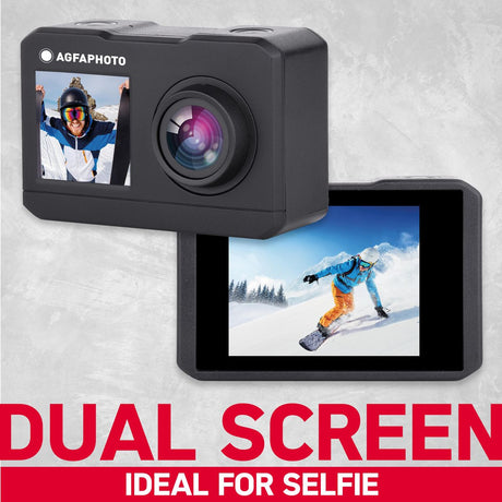 Agfa Photo Actioncam Dual Screen WIFI 120° Wide Angle - image 3 of 5