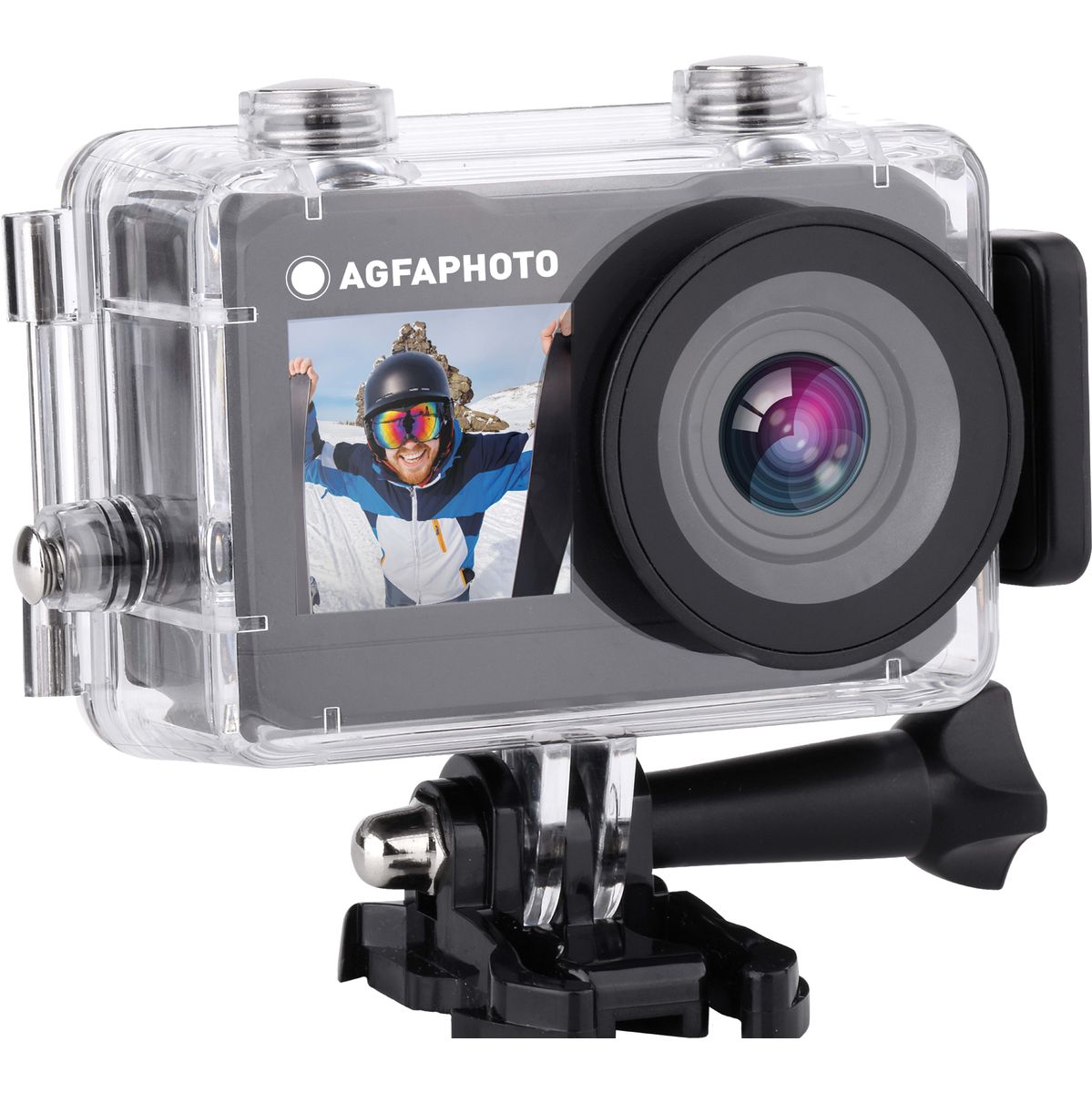 Agfa Photo Actioncam Dual Screen WIFI 120° Wide Angle - image 4 of 5