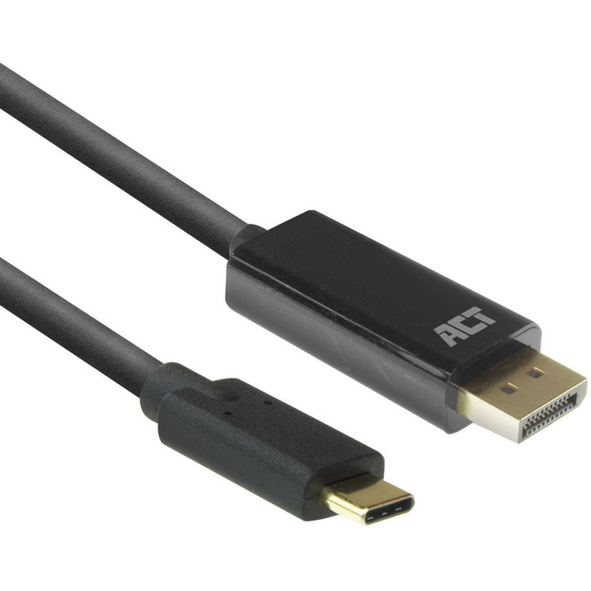 ACT USB-C To DisplayPort Male Cable 2.0m 4K @ Hz