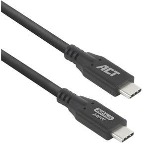 ACT USB4 20GBPS 240W USB Type-C Cable 0.5 Meters