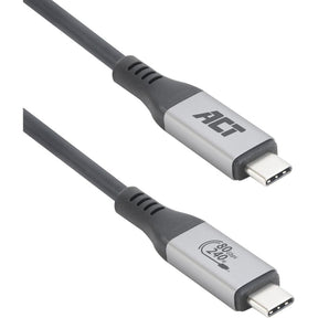ACT USB4 80GBPS THUNDERBOLT5 Cable 240W USB Type-C USB-IF Certified 1.5 Meters