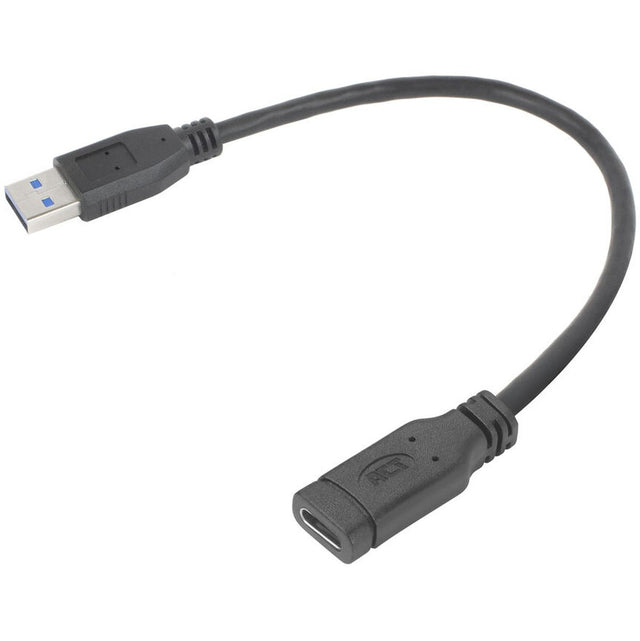 ACT USB Type-A Male To USB Type-C Female Adapter 0.2m