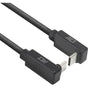 ACT USB 3.0 10GBPS 60W USB-C (Up/Down Angled) To USB-C (Up/Down Angled) 0.5M