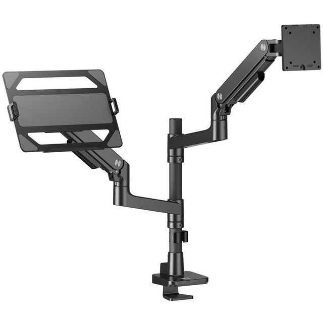 ACT Single Monitor Arm And Laptop Arm Office Premium w/ Gas Spring Pole Mounted