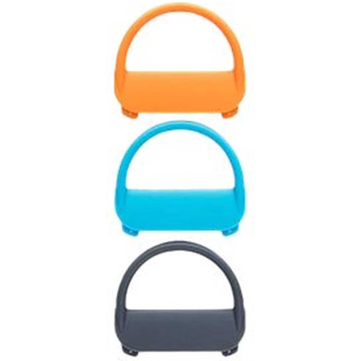 Wacom Bamboo Spark Closure Bands (Grey Blue Orange) 3 Pack