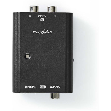 Nedis Digital Audioconverter | 2-WEGS | Input: 2X RCA