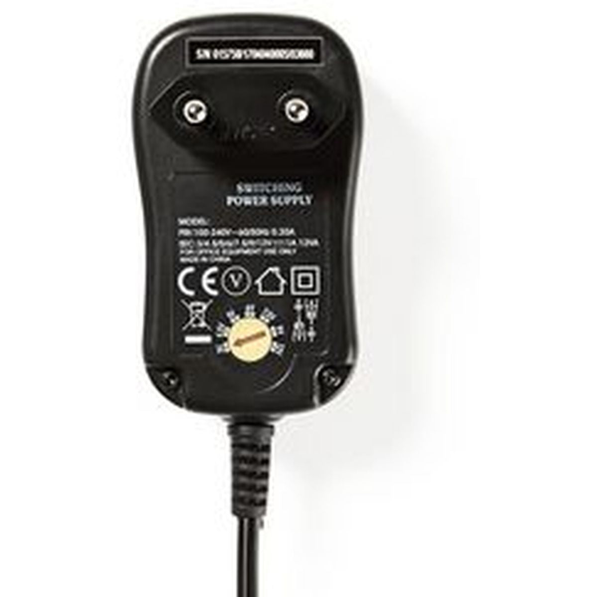 Nedis Universal AC Power Adapter 12W 3-12V DC 1.8m 2.0A 6 Plugs - image 2 of 4