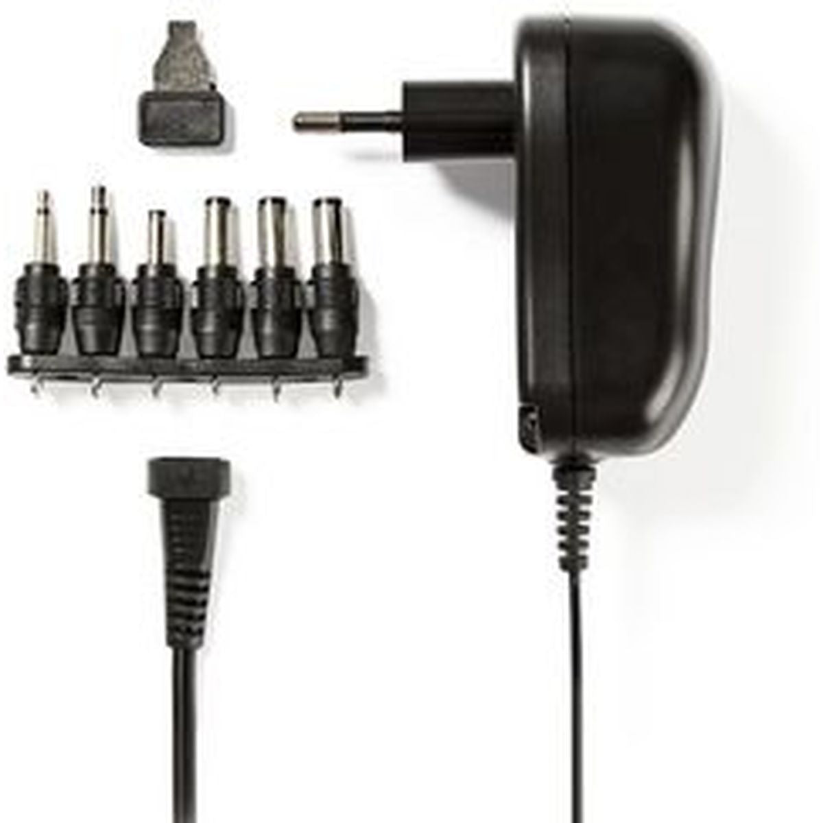 Nedis Universal AC Power Adapter 12W 3-12V DC 1.8m 2.0A 6 Plugs - image 4 of 4
