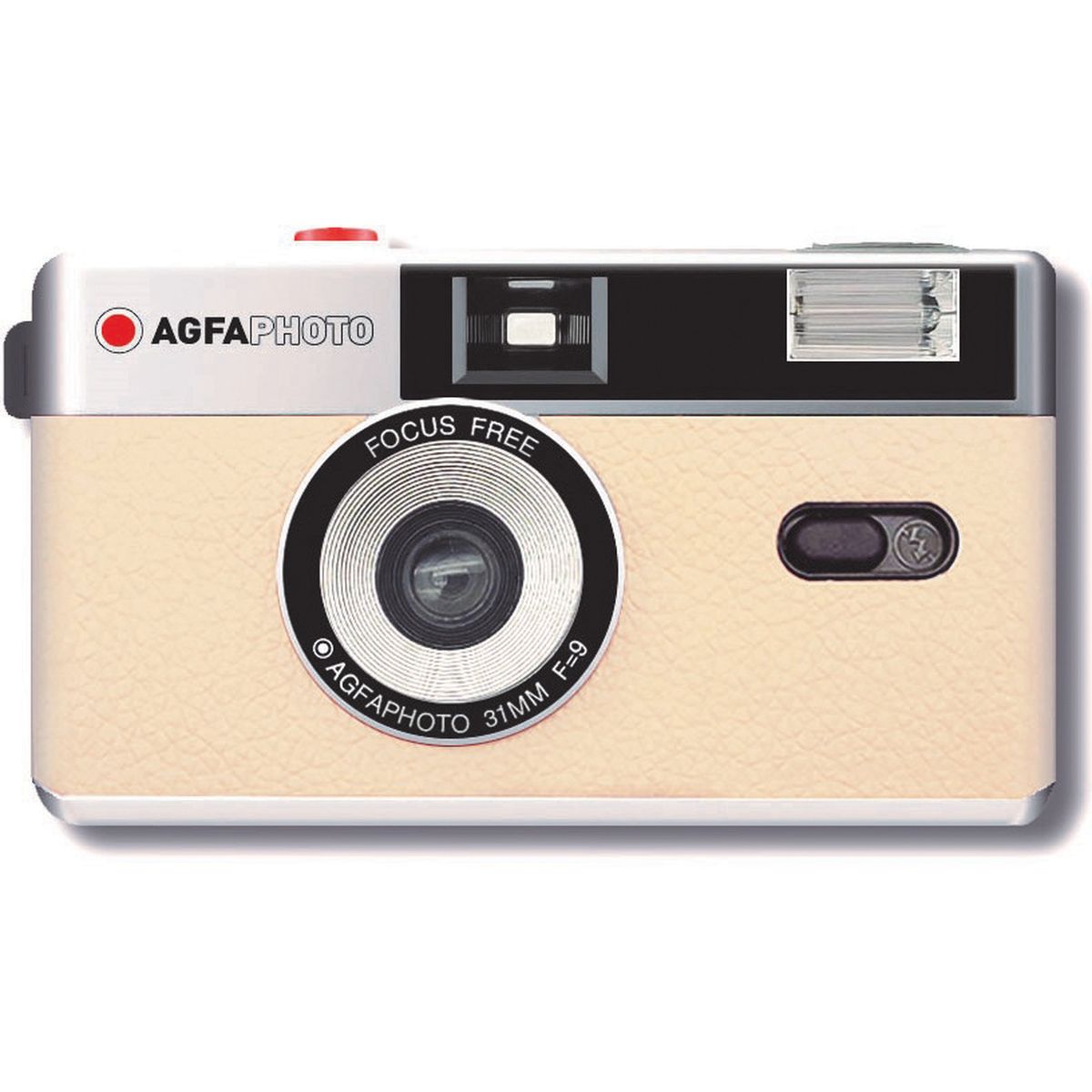 Agfa Photo Reusable Photo Camera 35mm (Sand Beige)