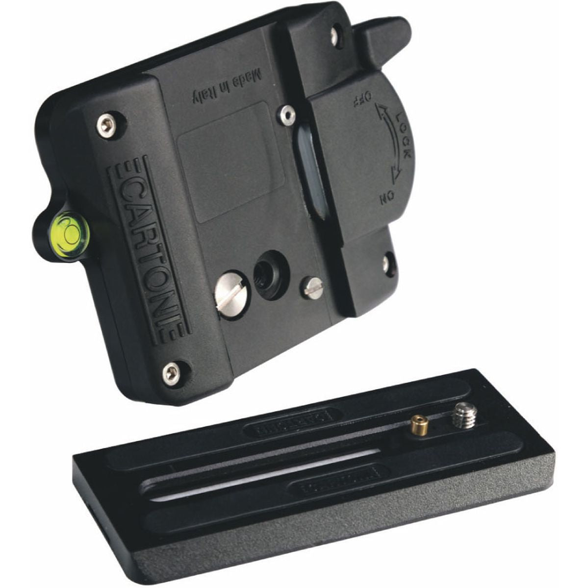Cartoni AH921 DV Quick Release Camera Plate w/ 3/8? Attachment For TZ001 Stand