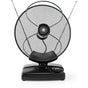 Nedis Active Indoor Antenna FM / UHF / VHF Reception Range 0-25 KM LTE700 Black