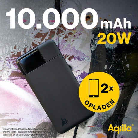 Aqiila Powerbird B10 PowerBank 20W Black 10.000 mAh - image 3 of 5