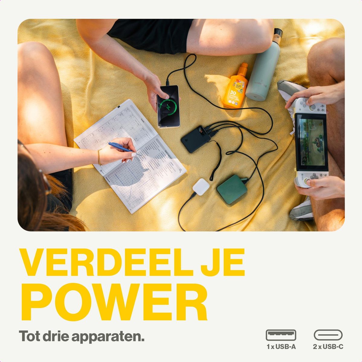 Aqiila Powerbird B5 PowerBank 12W Black 5.000 mAh - image 3 of 5
