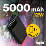 Aqiila Powerbird B5 PowerBank 12W Black 5.000 mAh - image 4 of 5