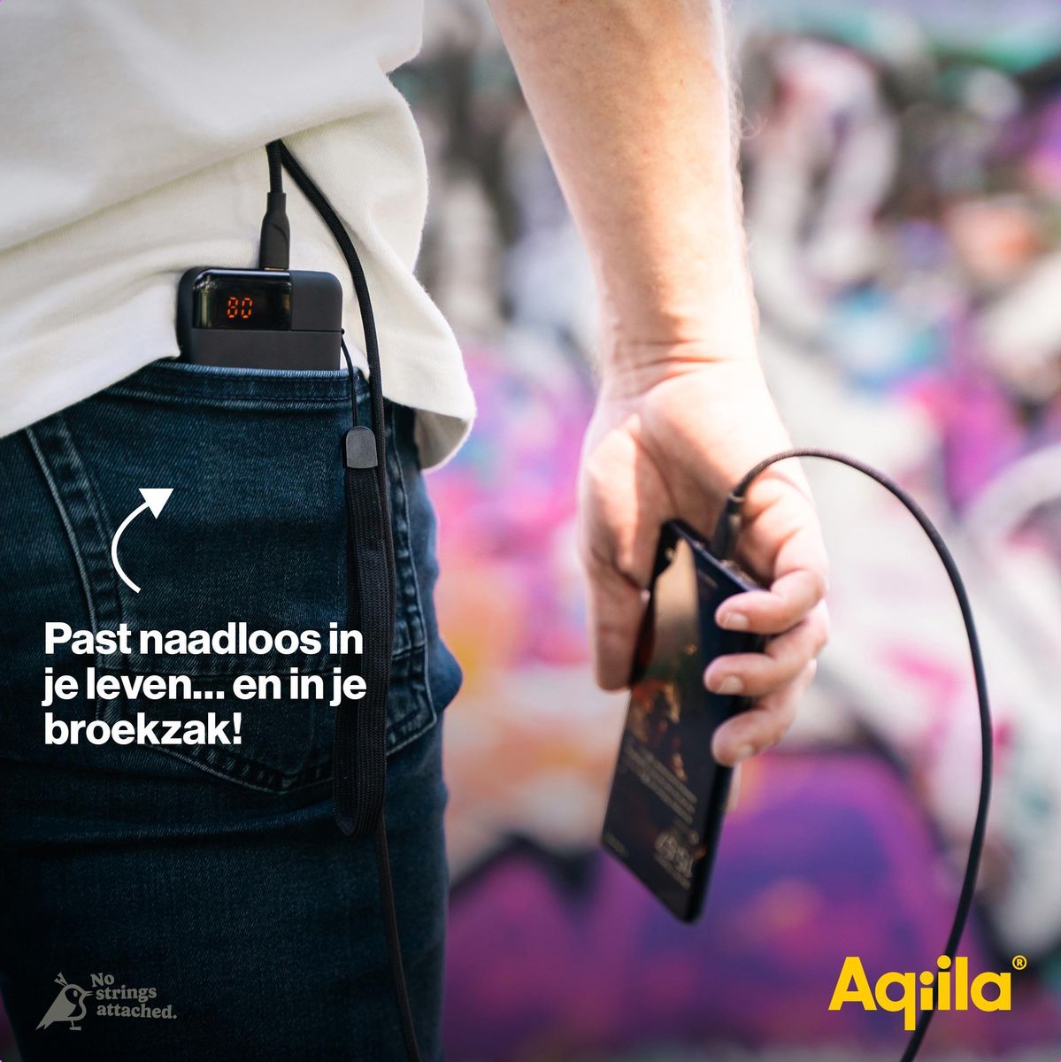 Aqiila Powerbird B5 PowerBank 12W Black 5.000 mAh - image 5 of 5
