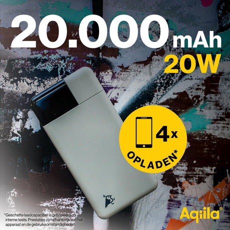 Aqiila Powerbird B20 PowerBank 20W Mos Green 20.000 mAh - image 3 of 5