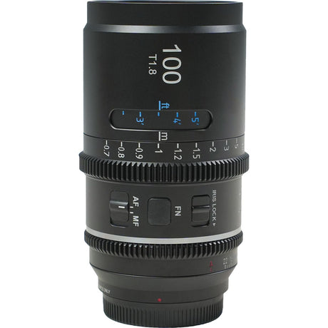 Sirui Astra Series 100mm T1.8 1.33X FullFrame Cine Lens (E Mount Blue Flare)