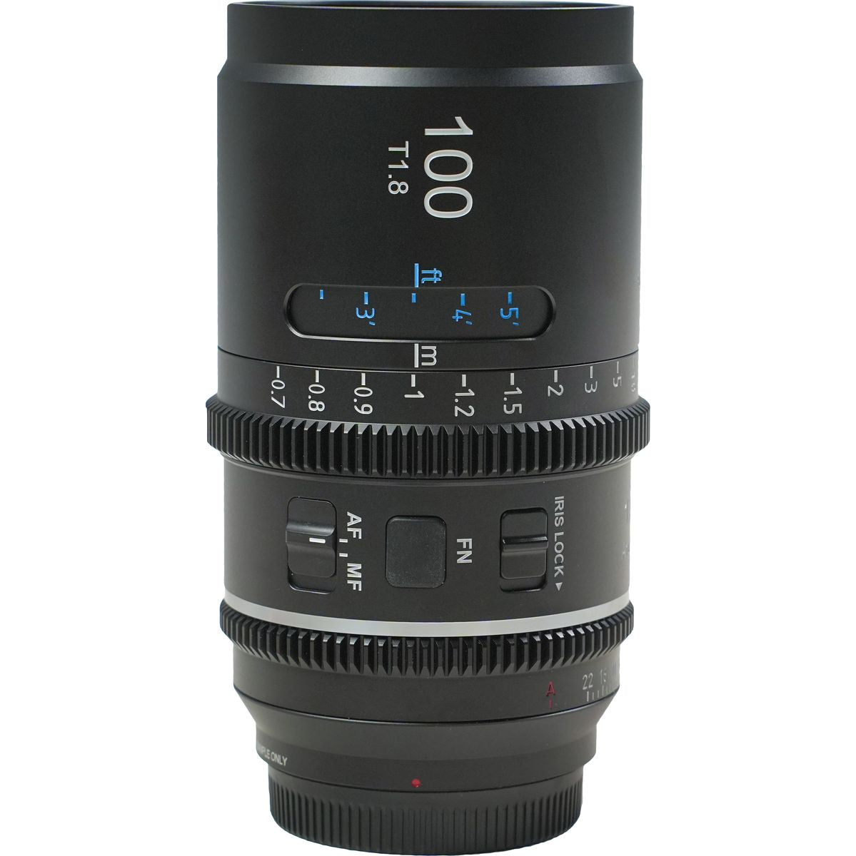 Sirui Astra Series 100mm T1.8 1.33X FullFrame Cine Lens (L Mount Blue Flare)