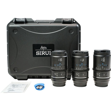 Sirui Astra Series 50mm 75MM&100mm T1.8 1.33X Cine Lens Kit L Mount - image 2 of 2